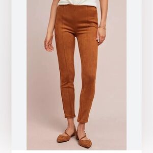 Anthropologie Brown Skinny Pants